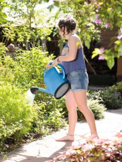 French Blue Watering Can -Indoor Oasis Supplies 06341 1341 tif