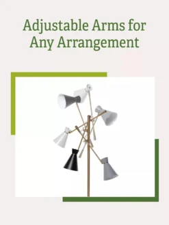 Adjustable 3-Arm Grow Lamp -Indoor Oasis Supplies 3 Arm 3