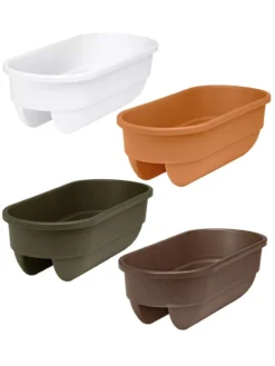 2' X 4' Railing Planter, 25" 5 2' X 4' Railing Planter, 25" -Indoor Oasis Supplies 34336 001E tif