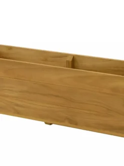 Teak Window Boxes, 8" -Indoor Oasis Supplies 38 836 01V tif