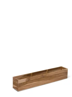 Teak Window Boxes 5 Teak Window Boxes -Indoor Oasis Supplies 38832 0500 tif