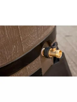 Flat-Back Rain Barrel -Indoor Oasis Supplies 38986 02V