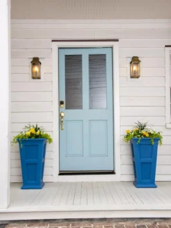 Fairfield Self-Watering Tall Patio Planters, 28” -Indoor Oasis Supplies 39 342 081 tif