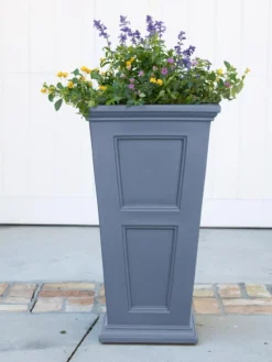 Fairfield Self-Watering Tall Patio Planters, 28” -Indoor Oasis Supplies 39 342 1953 tif