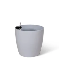 Viva Round Self-Watering Rolling Planter, 20" Diameter, Set Of 2 -Indoor Oasis Supplies 3 4 crop 8612933 3899