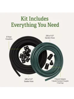 Snip-n-Drip Soaker Hose System -Indoor Oasis Supplies 40 205 inclusion 3 4