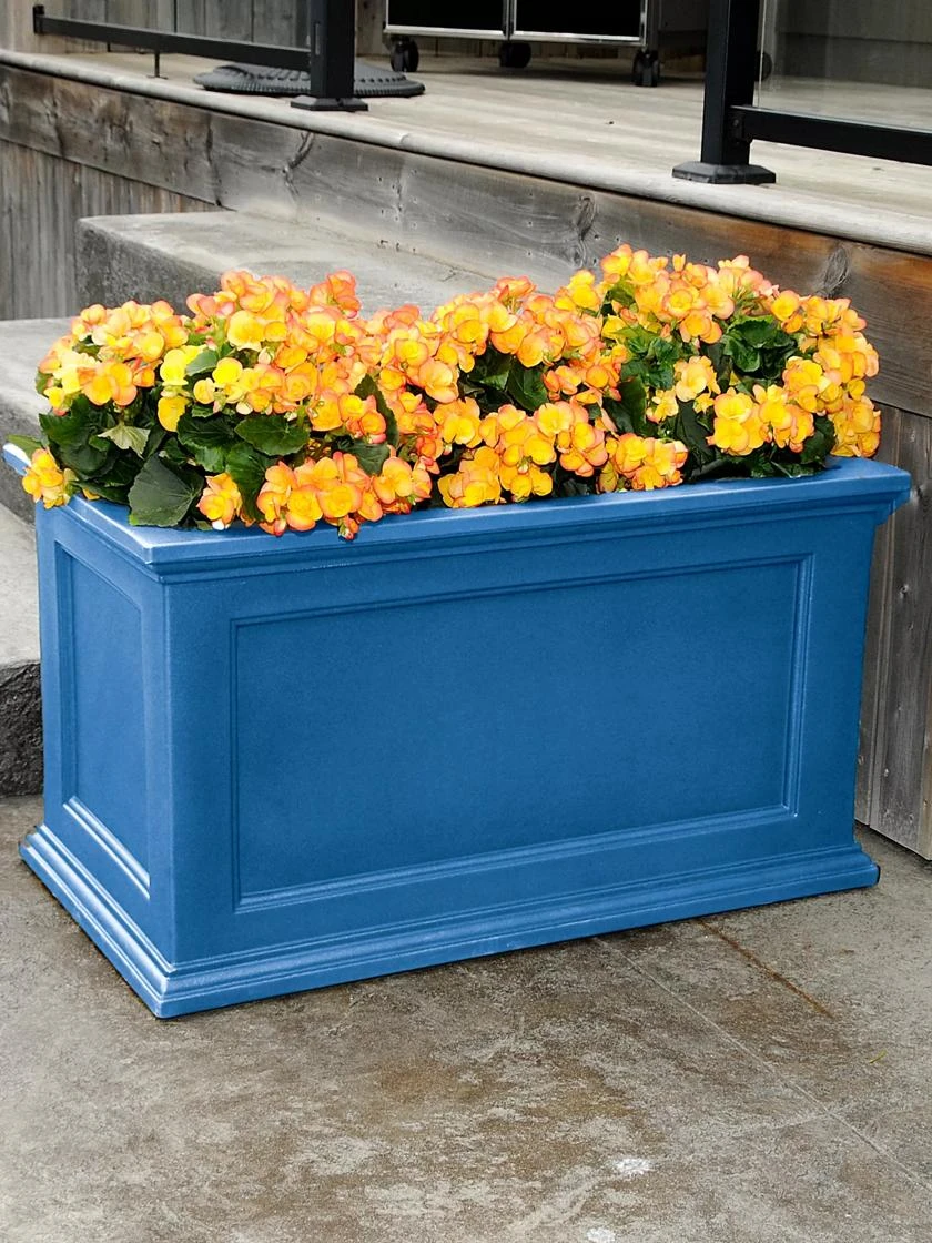 Fairfield Self-Watering Patio Planters, 20” X 36” 1 Fairfield Self-Watering Patio Planters, 20” X 36”