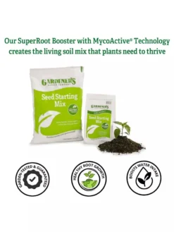 Seed Starting Mix, 9 Qts. -Indoor Oasis Supplies 8592212 1