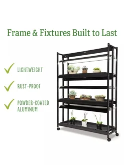 LED SunLite® 3-Tier Garden -Indoor Oasis Supplies 8595554 5