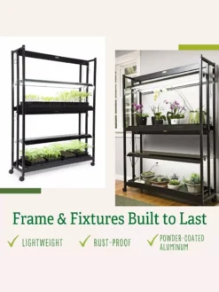 LED SunLite® High Intensity 2-Tier Garden -Indoor Oasis Supplies 8596023 6