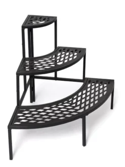 Quarter-Round Lattice Plant Stand -Indoor Oasis Supplies 8596372 6579 tif