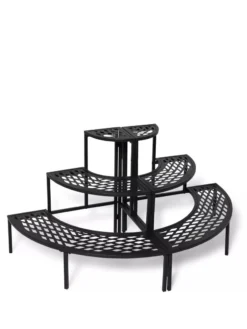 Quarter-Round Lattice Plant Stand -Indoor Oasis Supplies 8596372 6589 tif