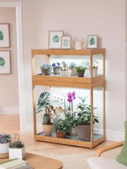 Bamboo Home LED Grow Light Garden -Indoor Oasis Supplies 8598088 9317 tif