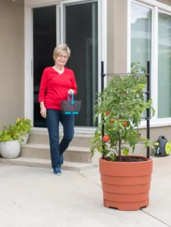 Gardener’s Victory Self-Watering Planter With Support System -Indoor Oasis Supplies 8598384 6011 tif