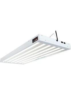 AgroBrite T5 324W 6-Tube Fixture With Bulbs, 4'