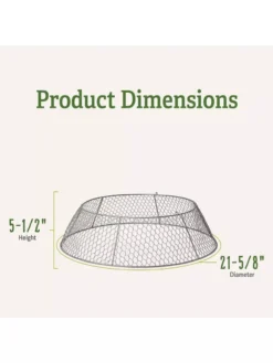 Chicken Wire Cloche Extension -Indoor Oasis Supplies 8599107 1