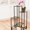 4-Tier Square Foldable Plant Stand