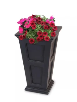 Fairfield Self-Watering Tall Patio Planters, 34” -Indoor Oasis Supplies 8600109 05V tif
