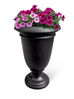 Ellington Self-Watering Urn Planter, 24" -Indoor Oasis Supplies 8600110 04V tif