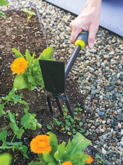Gardener's 2-in-1 Short Handle Hoe And Cultivator -Indoor Oasis Supplies 8608657 19474 tif