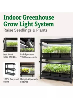 Stack-n-Grow Lights - 2-Tier System 15 Stack-n-Grow Lights - 2-Tier System -Indoor Oasis Supplies 8608905 6