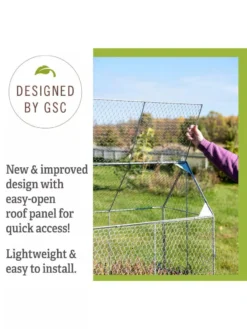 Chicken Wire Crop Coop -Indoor Oasis Supplies 8609080 3