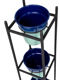 Steel Vertical Plant Stand With Metal Pots 7 Steel Vertical Plant Stand With Metal Pots -Indoor Oasis Supplies 8609183 4966 tif
