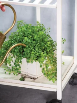 Oslo 2-Tier Plant Stand With Folding Shelves -Indoor Oasis Supplies 8609220 4137 tif 1