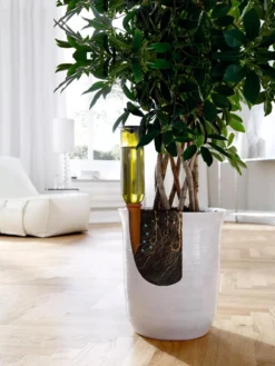 Hydro Wine Container Watering System, Set Of 4 -Indoor Oasis Supplies 8609224 04V tif