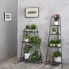 Modern Metal Plant Shelves