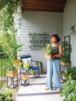 Tartu Elevated Square Planters -Indoor Oasis Supplies 8611005 016