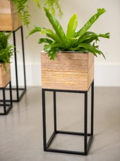 Tartu Elevated Square Planters -Indoor Oasis Supplies 8611005 035