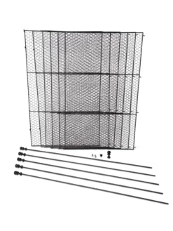 Tall Chicken Wire Critter Fence With Gate -Indoor Oasis Supplies 8611020 1262 tif