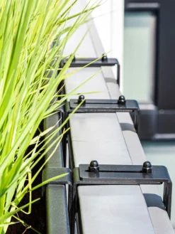 Veradek Metallic Series Railing Planters 20 Veradek Metallic Series Railing Planters -Indoor Oasis Supplies 8611610 01v