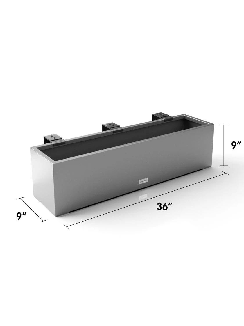 Veradek Metallic Series Railing Planters 11 Veradek Metallic Series Railing Planters - Image 11