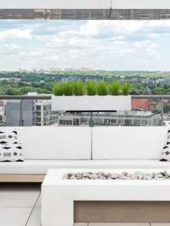 Veradek Metallic Series Railing Planters 23 Veradek Metallic Series Railing Planters -Indoor Oasis Supplies 8611612 27v