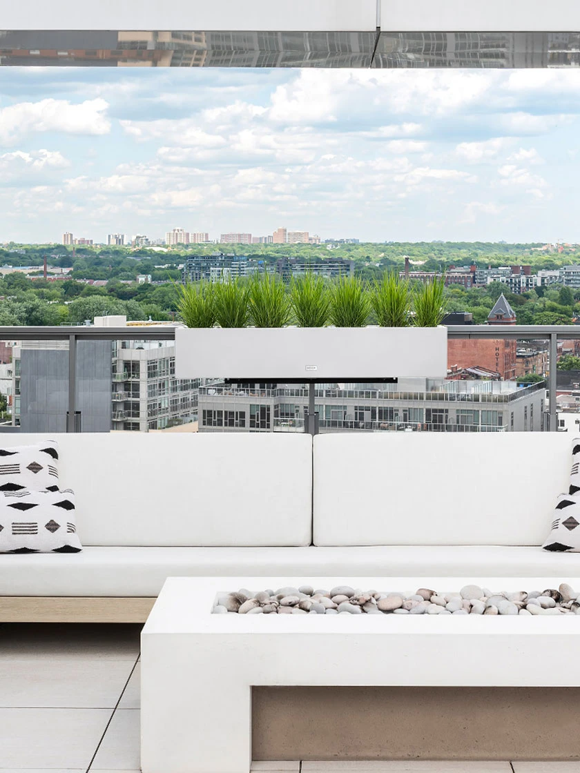 Veradek Metallic Series Railing Planters 6 Veradek Metallic Series Railing Planters - Image 6