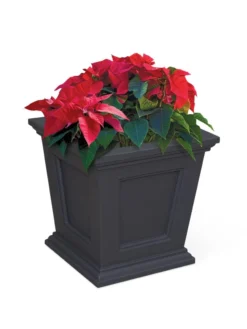 Fairfield Self-Watering Square Planter, 16” X 16” -Indoor Oasis Supplies 8611695 13V tif