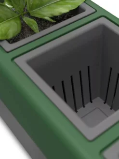 Provence Self-Watering Herb Planter -Indoor Oasis Supplies 8611965 06V tif