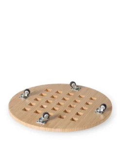 Bamboo Plant Caddy Round, 15.75" 9 Bamboo Plant Caddy Round, 15.75" -Indoor Oasis Supplies 8612716 206 tif