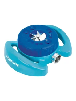 Aqua Joe® AJ-TSSBM Indestructible 9-Pattern Metal Turret Sprinkler -Indoor Oasis Supplies 8612869 02v