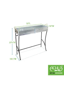 Achla Designs Trestle Plant Stand -Indoor Oasis Supplies 8612887 02v