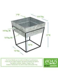 Achla Designs Arne Plant Stand -Indoor Oasis Supplies 8612898 04v