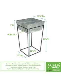 Achla Designs Arne Plant Stand -Indoor Oasis Supplies 8612900 01v