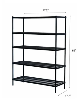 MeshWorks © 5 Tier Plant Shelving -Indoor Oasis Supplies 8613014 02v