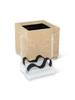 Self-Watering LavaStone® Modern Square 8 Self-Watering LavaStone® Modern Square -Indoor Oasis Supplies 8613258 4193