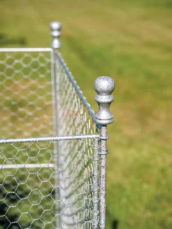 Tall Chicken Wire Critter Fence With Gate -Indoor Oasis Supplies 8613260 0082