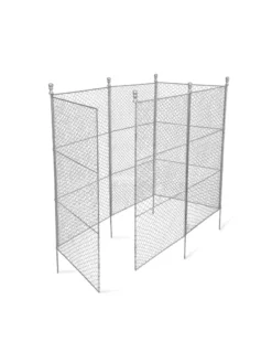 Tall Chicken Wire Critter Fence With Gate -Indoor Oasis Supplies 8613260 6051