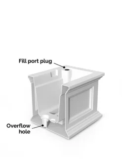 Fairfield Self-Watering Window Box, 2’ -Indoor Oasis Supplies 8613268 04V tif