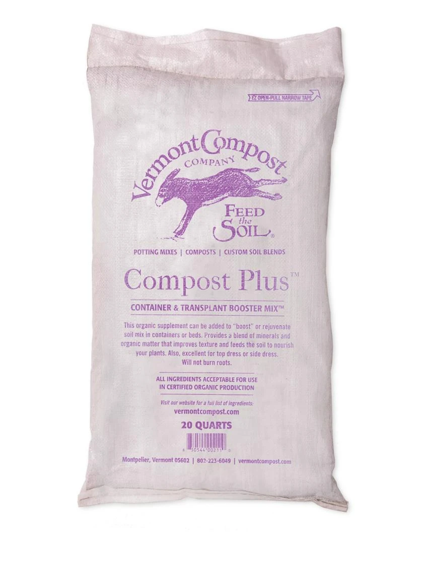 Vermont Compost Compost Plus, 20 Quart 1 Vermont Compost Compost Plus, 20 Quart
